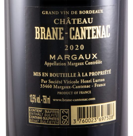 2020 Château Brane-Cantenac Margaux tinto