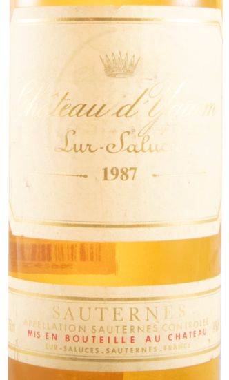 1987 Château d'Yquem Sauternes white