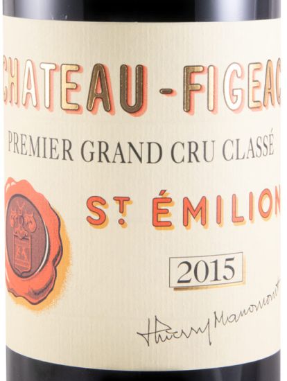 2015 Château-Figeac Saint-Émilion red