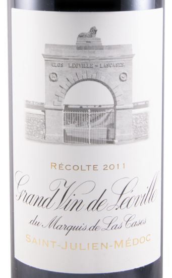 2011 Château Léoville Las Cases Marquis de Las Cases Saint-Julien tinto