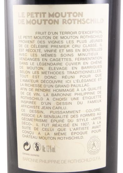 2008 Le Petit Mouton de Mouton Rothschild Pauillac tinto