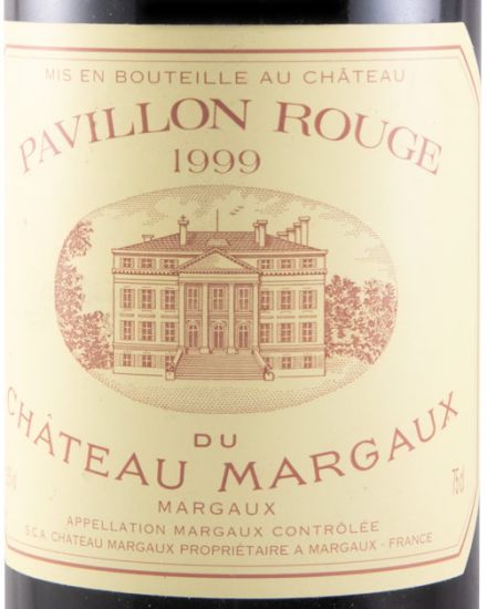 1999 Château Margaux Pavillon Rouge tinto