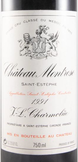 1991 Château Montrose Saint-Estèphe tinto