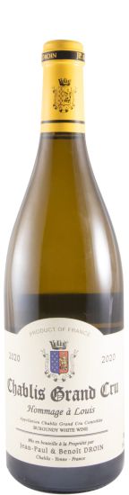 2020 Jean-Paul & Benoît Droin Hommage à Louis Chablis Grand Cru white