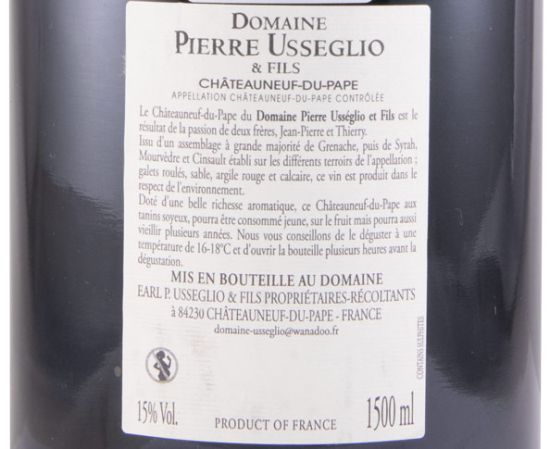 2014 Pierre Usseglio Châteauneuf-du-Pape tinto 1,5L