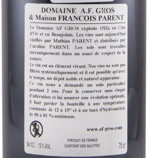 2014 Domaine A.F. Gros Aux Réas Vosne-Romanée Côte de Nuits red