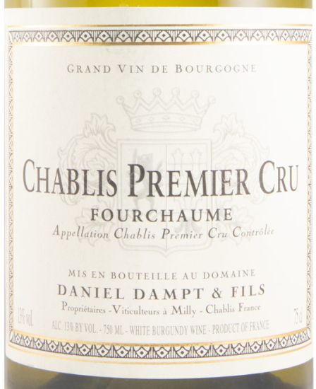 2021 Domaine Daniel Dampt Fourchaume Premier Cru Chablis branco