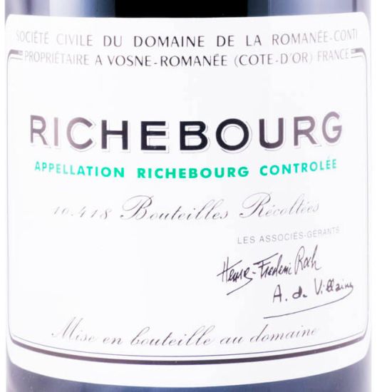 2020 Domaine de la Romanée-Conti Richebourg Grand Cru tinto