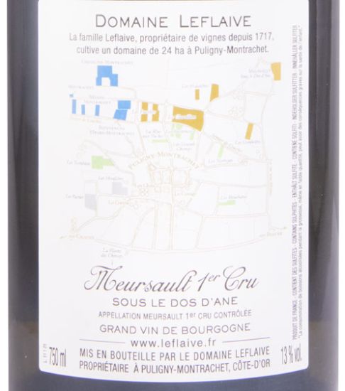 2021 Domaine Leflaive Sous le dos d'Ane Meursault branco