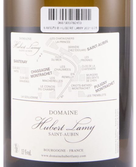 2021 Domaine Hubert Lamy Les Frionnes Saint-Aubin branco
