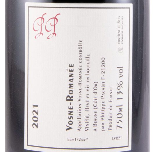 2021 Philippe Pacalet Vosne-Romanée tinto