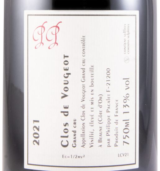 2021 Philippe Pacalet Clos de Vougeot tinto