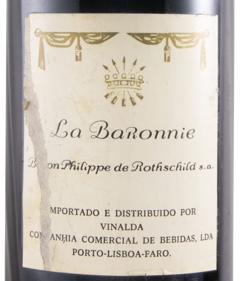 1987 Baron Philippe Rothschild La Baronnie Saint-Estèphe red