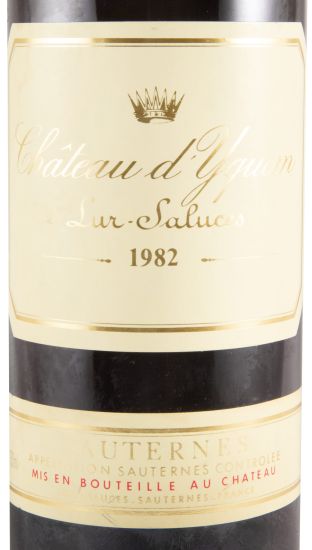 1982 Château d'Yquem Sauternes branco
