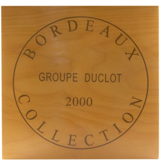 2000 Conjunto Coleção Duclot Bordeaux tinto 9x75cl