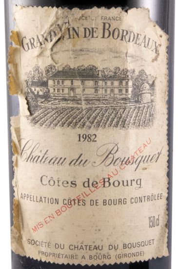 1982 Château du Bousquet Côtes de Bourg red 1.5L