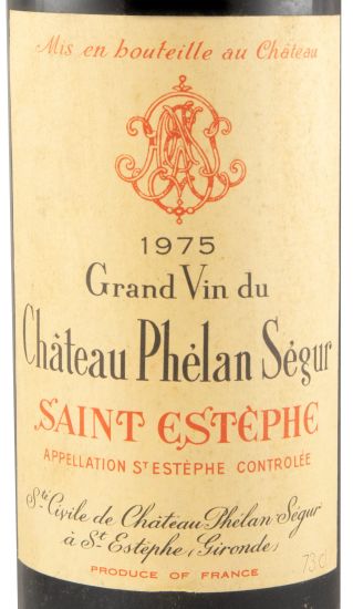 1975 Château Phélan Ségur Saint-Estèphe tinto 73cl
