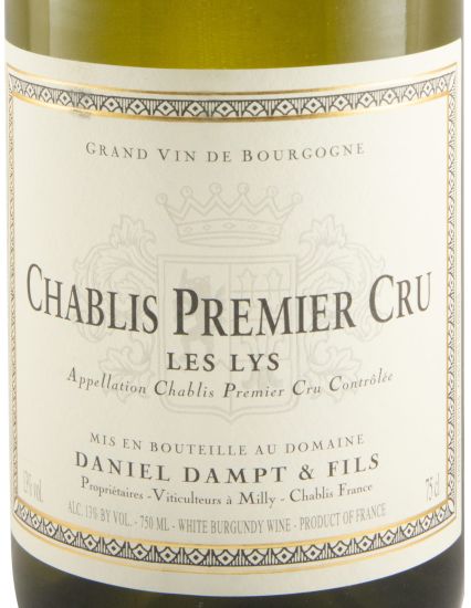 2022 Domaine Daniel Dampt Les Lys Premier Cru Chablis branco