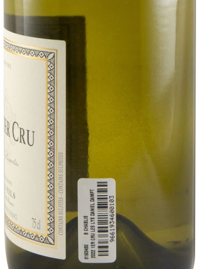 2022 Domaine Daniel Dampt Les Lys Premier Cru Chablis branco
