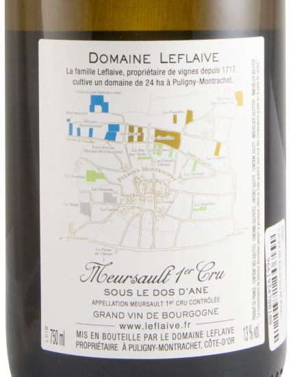2022 Domaine Leflaive Sous le dos d'Ane Meursault branco