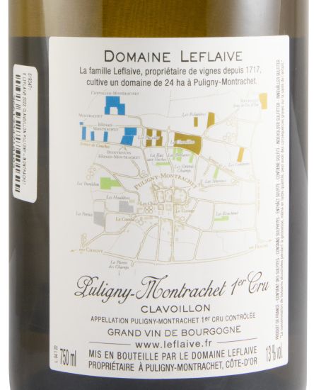 2022 Domaine Leflaive Clavoillon Puligny-Montrachet branco