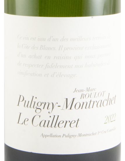 2022 Jean-Marc Roulot Le Cailleret Puligny-Montrachet branco
