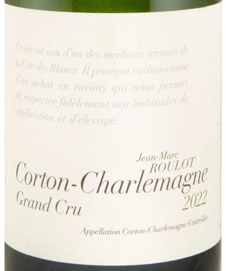 2022 Jean-Marc Roulot Corton-Charlemagne branco