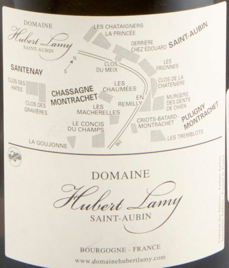 2022 Domaine Hubert Lamy En Remilly Premier Cru Saint-Aubin branco