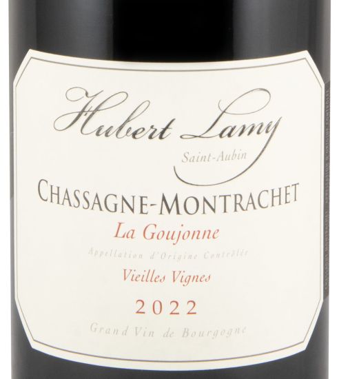 2022 Domaine Hubert Lamy La Goujonne Chassagne-Montrachet tinto