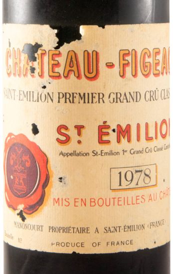 1978 Château-Figeac Saint-Émilion red
