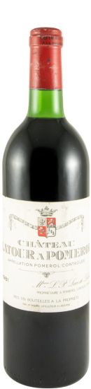1981 Château Latour à Pomerol tinto