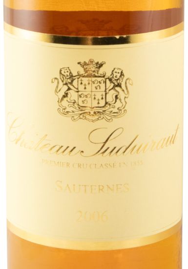 2006 Château Suduiraut Sauternes branco 37,5cl