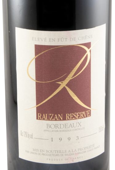 1993 Rauzan Reserve Bordeaux tinto 1,5L