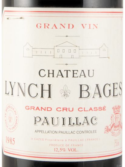 1985 Château Lynch-Bages Pauillac tinto
