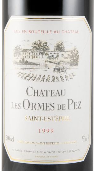 1999 Château Les Ormes de Pez Saint-Estèphe tinto