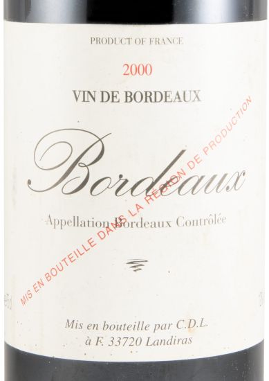 2000 Vin de Bordeaux tinto