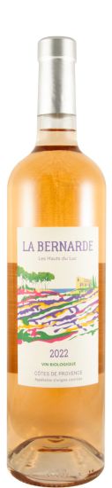 2022 Domaine La Bernarde Les Hauts du Luc Côtes de Provence biológico rosé