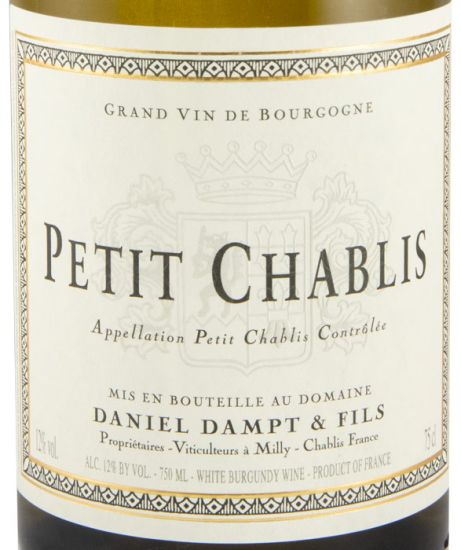 2024 Domaine Daniel Dampt Petit Chablis branco