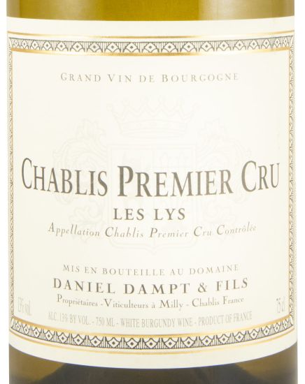 2023 Domaine Daniel Dampt Les Lys Premier Cru Chablis branco