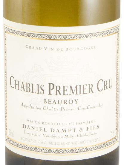 2023 Domaine Daniel Dampt Beauroy Premier Cru Chablis branco