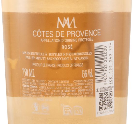 2024 Château Minuty M de Minuty Côtes de Provence rosé