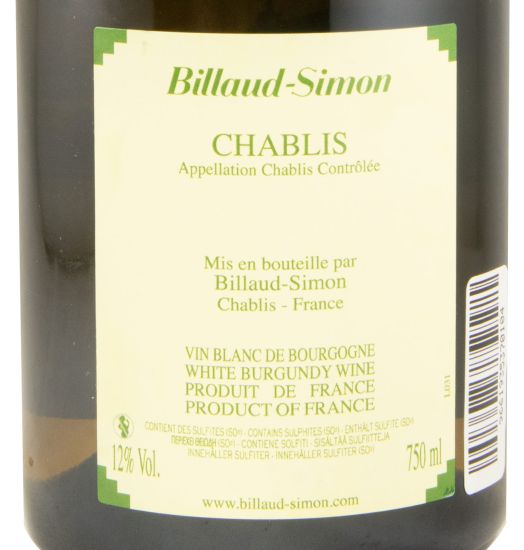 2023 Domaine Billaud-Simon Chablis branco