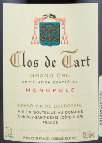 2021 Clos de Tart Monopole Morey-Saint-Denis Grand Cru red