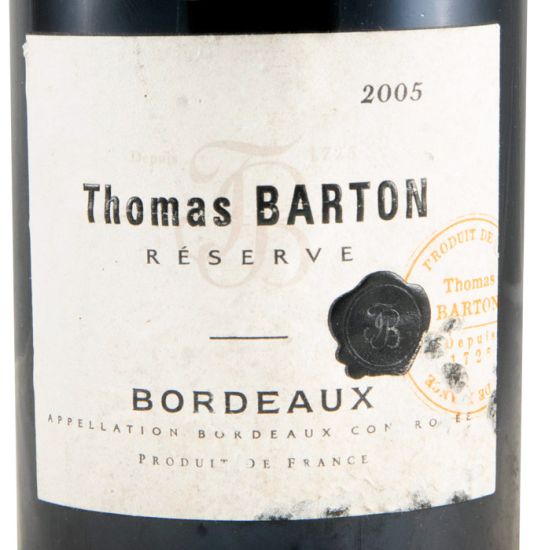 2005 Thomas Barton Réserve Bordeaux red