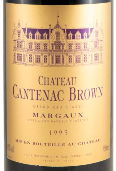 1995 Château Brane-Cantenac Margaux tinto