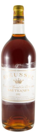 1981 Château Rieussec Sauternes white 1.5L