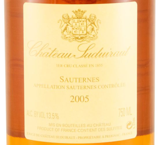 2005 Château Suduiraut Sauternes white