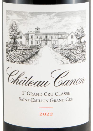 2022 Château Canon Saint-Émilion red