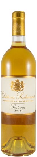 2013 Château Suduiraut Sauternes branco