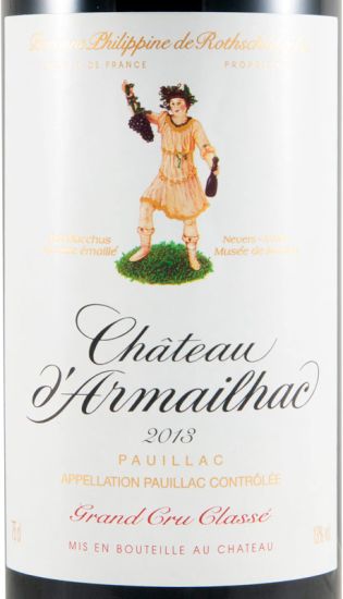 2013 Château d'Armailhac Pauillac red